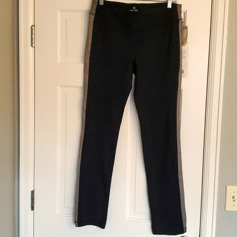 Nwt 90 Degree L womens athletic staight black leg pant